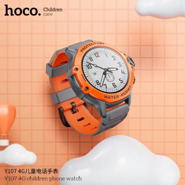 Hoco Y107 4G SIM Supported Kids Smart Watch