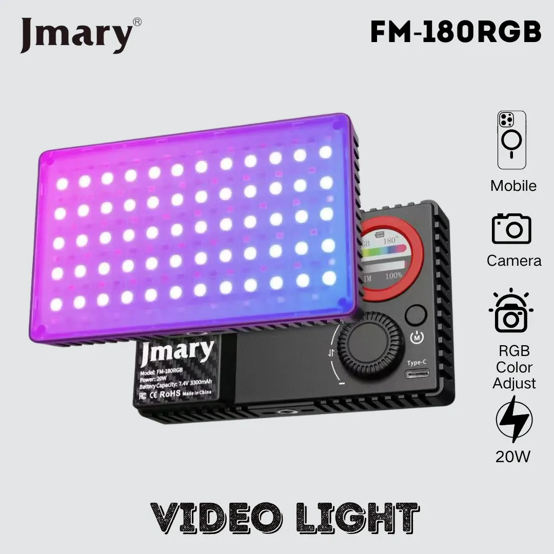 Jmary FM-180RGB Multi-Function Fill Light 1