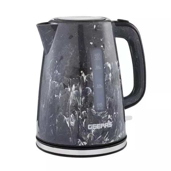Geepas GK38067UK-BK 2200W Cordless Kettle 1.7L 1