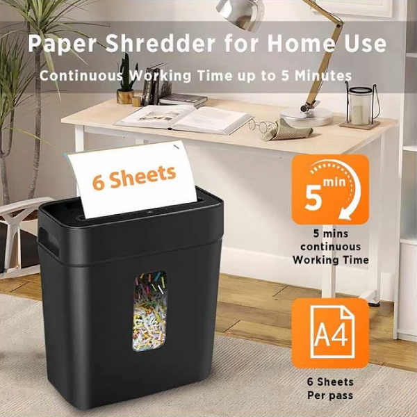 Ofitech OS610C Cross Cut 11.5L Paper Shredder (1)