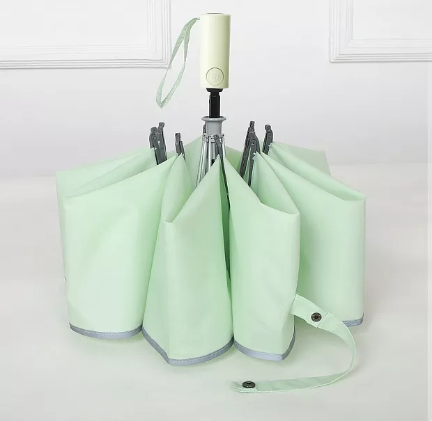 Konggu Empty Valley Security Anti-rebound Automatic Umbrella (Green) - Green