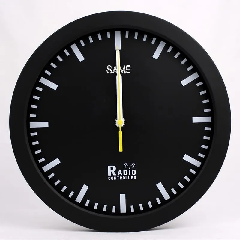 SAMS MXP9010-04 Radio Controlled Wall Clock