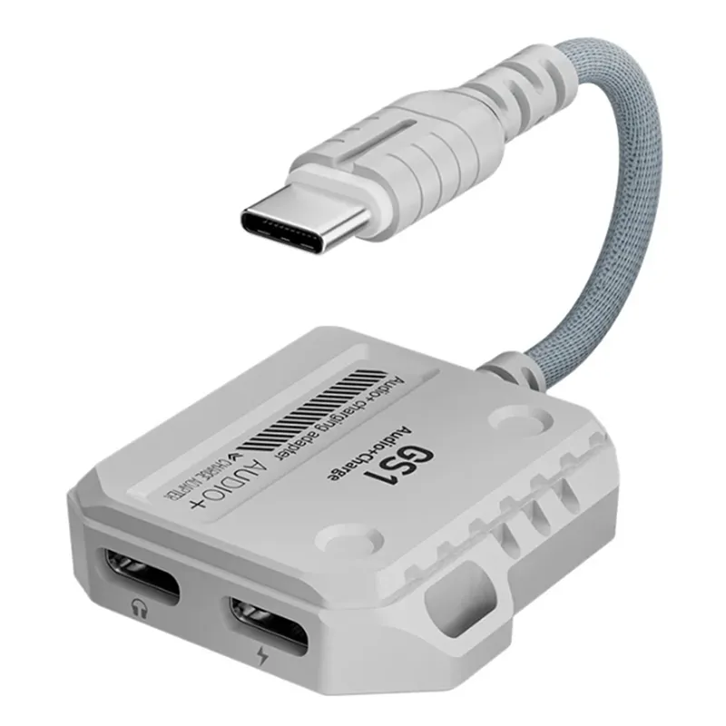 PLEXTONE GS1 2-In-1 Headphone Converter Type-C - selected variant