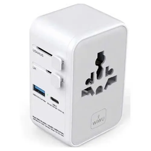 WiWU Wi-UA016 45W GaN III Universal Travel Adapter