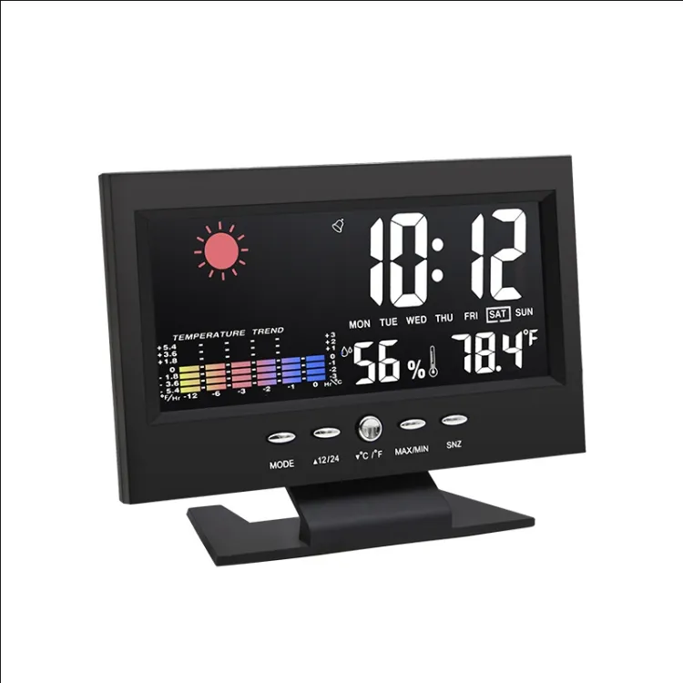 8082T Weather Forecast Clock LED  1