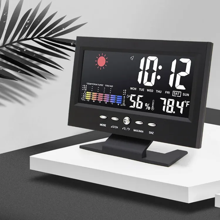 8082T Weather Forecast Clock LED  2