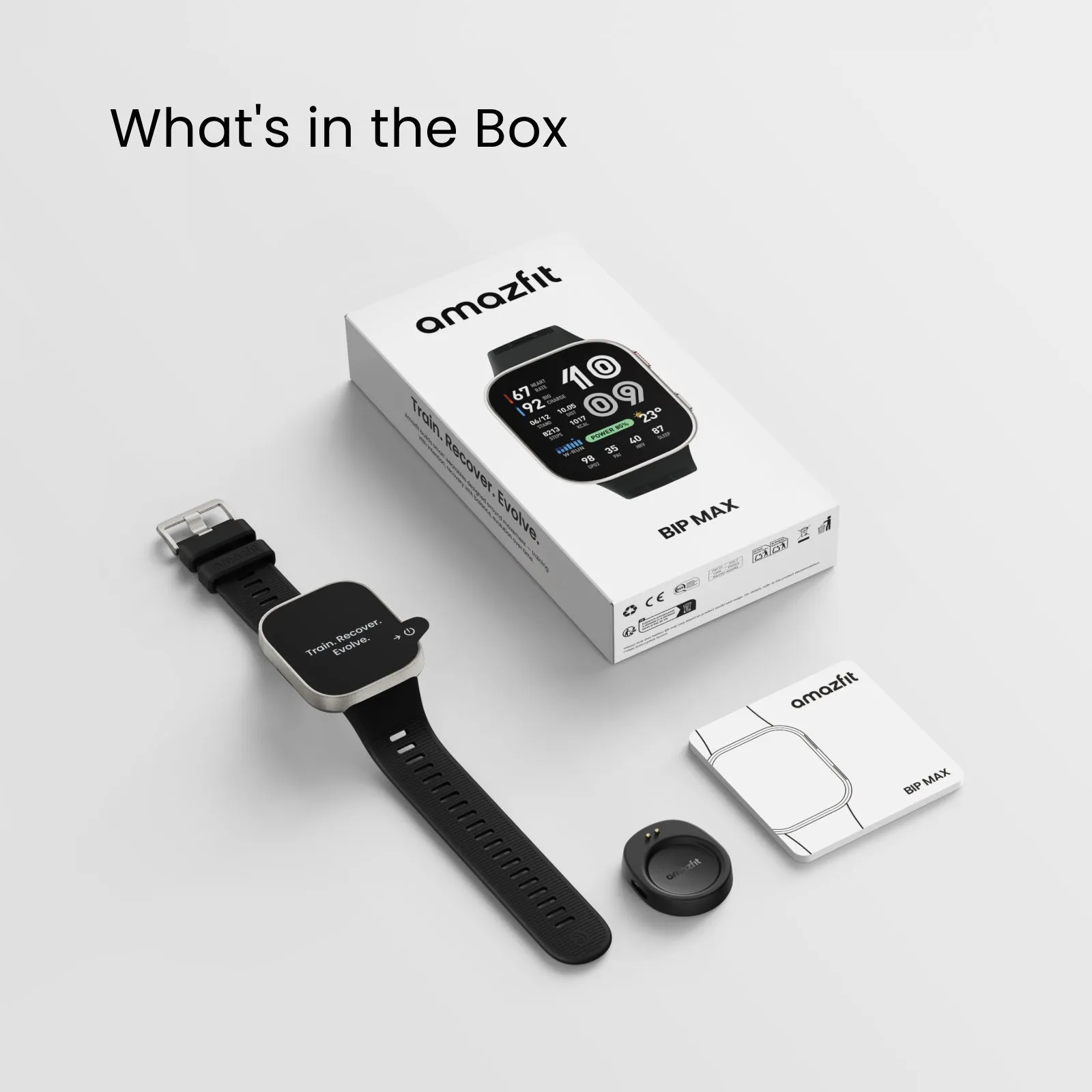 Amazfit Bip Max what is box