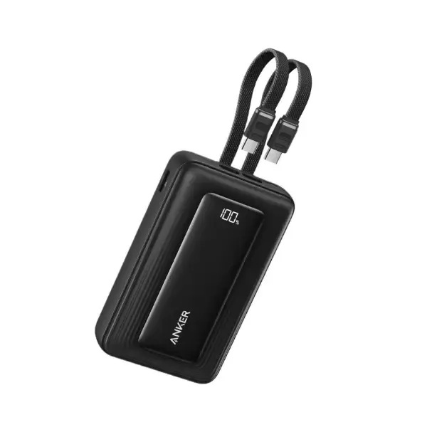 Anker A110M Zolo 20000mAh 45W Power Bank with Built In Dual USB C Cables 1