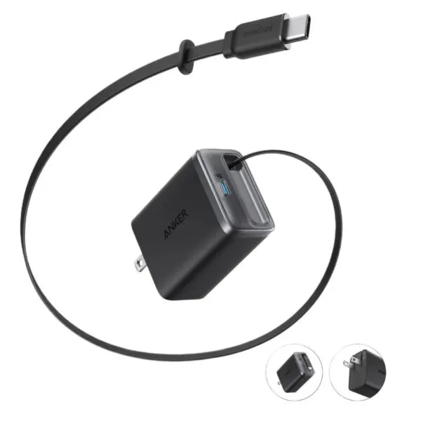 Anker Nano 35W Type C Charger Adapter with Built in Cable 1