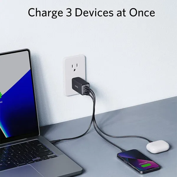 Anker PowerPort III 3 Port 65W Pod Charger 2