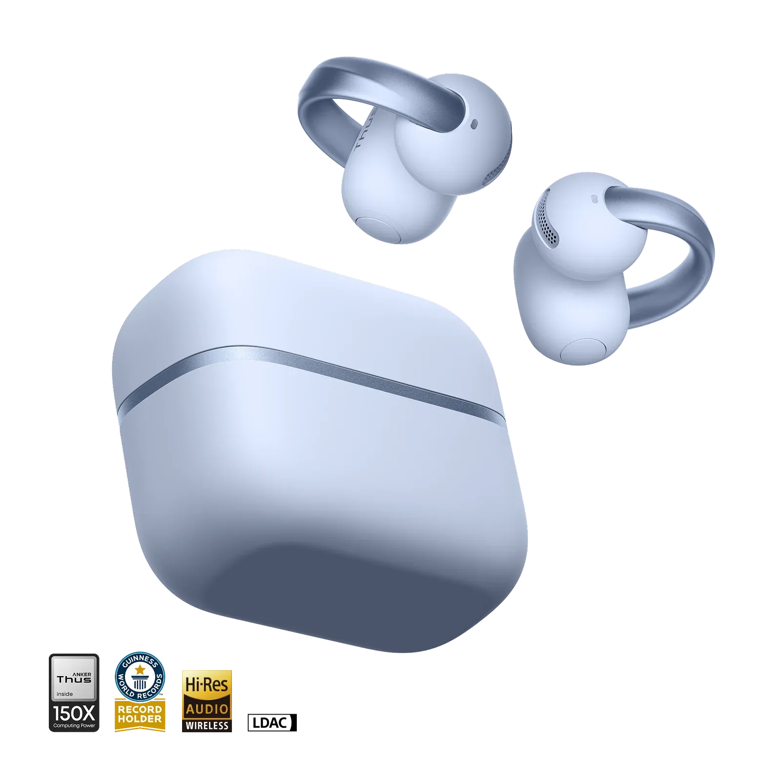 Anker Soundcore AeroClip 2 Clip On Earbuds With Clear Calls 3