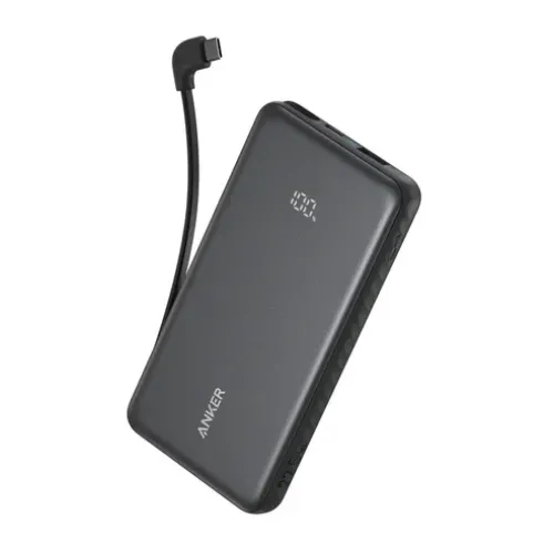 Anker Zolo 10000mAh 22.5W Power Bank with Built-in USB-C Cable - selected variant
