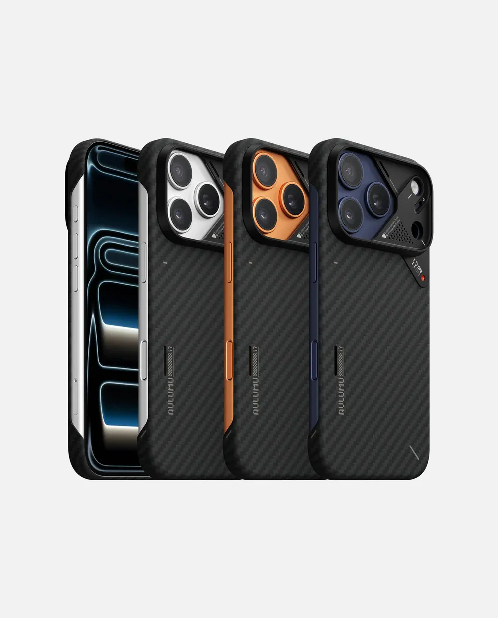 Aulumu A17 Aramid Fiber Case for iPhone 17 Pro Max 6