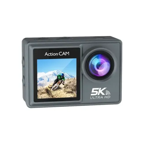 Ausek AT-M40R Touch Wireless Mic Combo 5K WiFi Waterproof Action Camera - selected variant