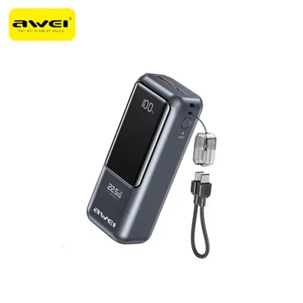 Awei PA 99 22.5W 10000mAh Portable Fast Charging Power Bank