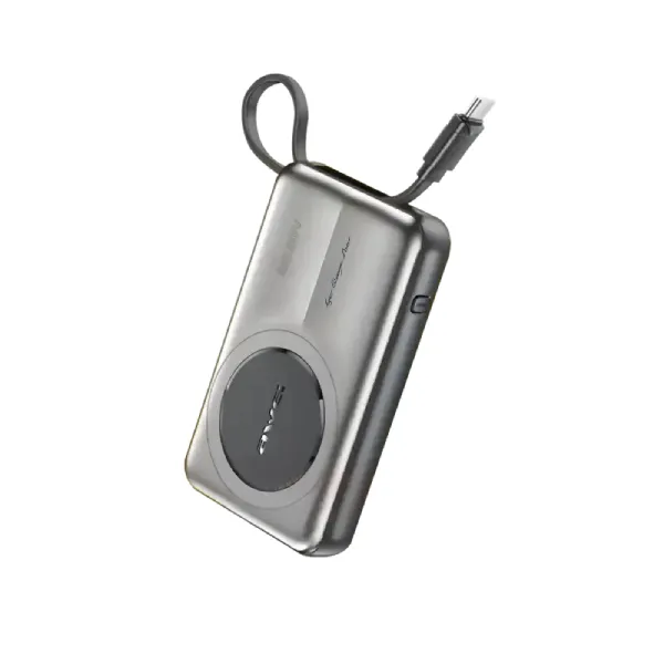 Awei PA22 10000mAh 22.5W Wireless Built-in Type Cable Power Bank