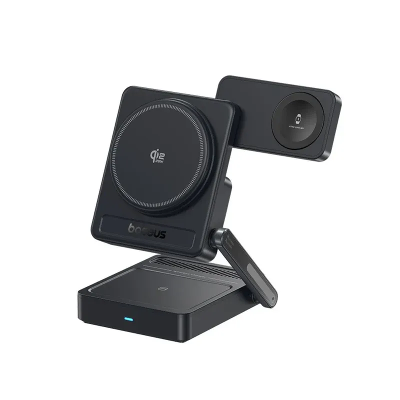 Baseus PicoGo AF21 3 In 1 Qi2.2 Wireless Charger 1
