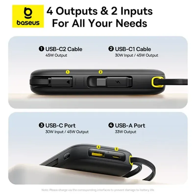 Baseus Q3 20000mAh 45W Power Bank image 3