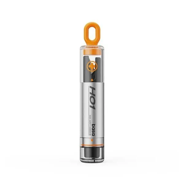 Baseus Silver H1YS Basa Series Safety Hammer and Brake for Emergency Car Glass Break and Seat Belt Cutting