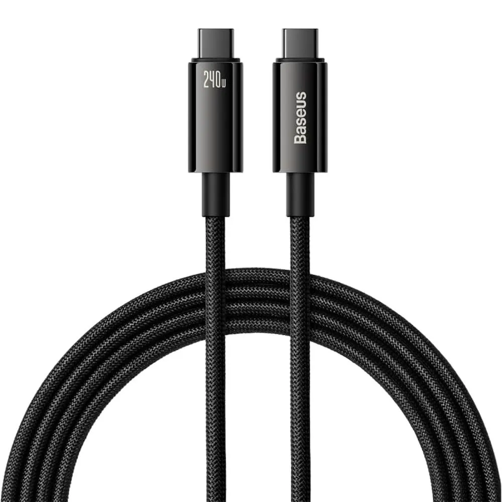Baseus Tungsten Gold 240W Type C to Type C Cable 1M 1