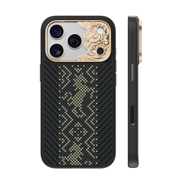 Benks Knight ArmorAir Black Case built with Kevlar® for iPhone 18 Series