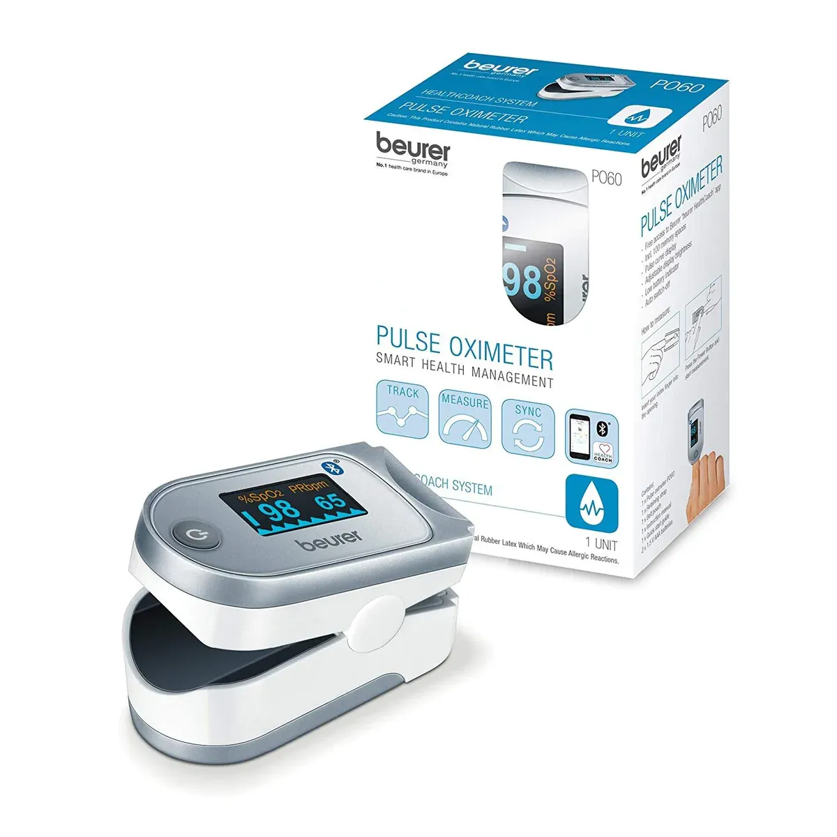 Beurer PO 60 Fingertip Pulse Oximeter 2