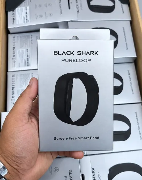 Black Shark PureLoop screen-free fitness and health tracking smart band