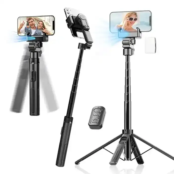 C16 Update 2.0 Gimbal Stabilizer AI Face Tracking Selfie Stick Tripod