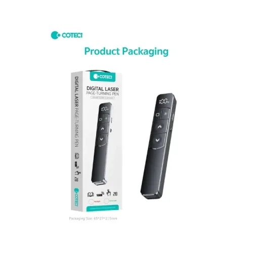 COTECi 81005 Wireless Laser Presentation Remote (Green Pointer) 2