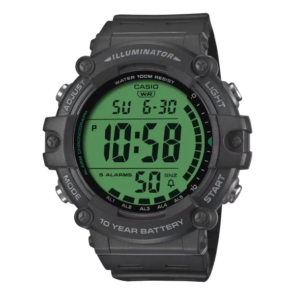 Casio AE 1500WHC 1AV Youth Illuminator Digital Men's Watch