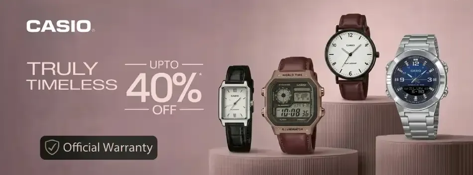 Casio Banner