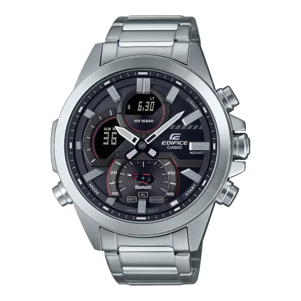 Casio Edifice ECB 30D 1A Men’s Stainless Steel Bluetooth Watch