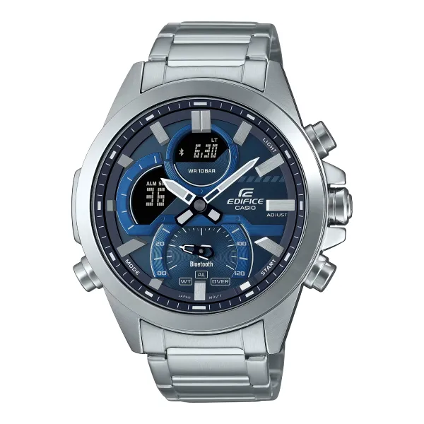 Casio Edifice ECB 30D 2A Men’s Stainless Steel Bluetooth Watch
