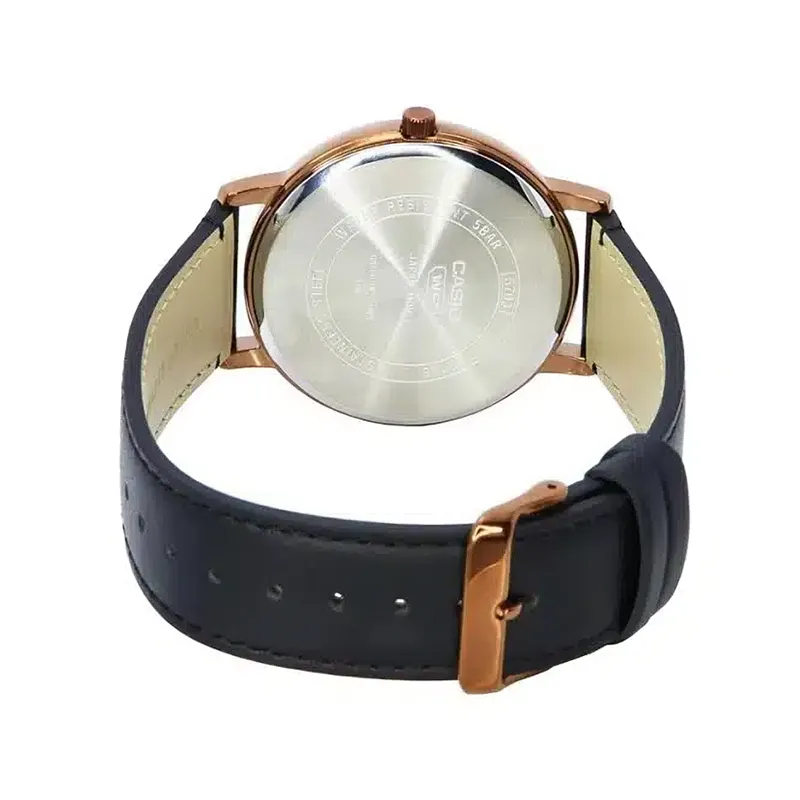 Casio MTP B135RL 1AV Leather Watch 2