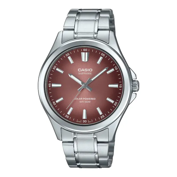 Casio MTS RS100D 5A Enticer Solar Flare Blue Dial Men's Watch
