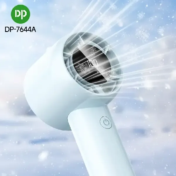 DP 7644A Handheld Rechargeable High Speed Mini Fan