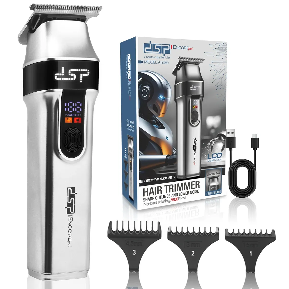 DSP 91680 Professional Trimmer for Men 2