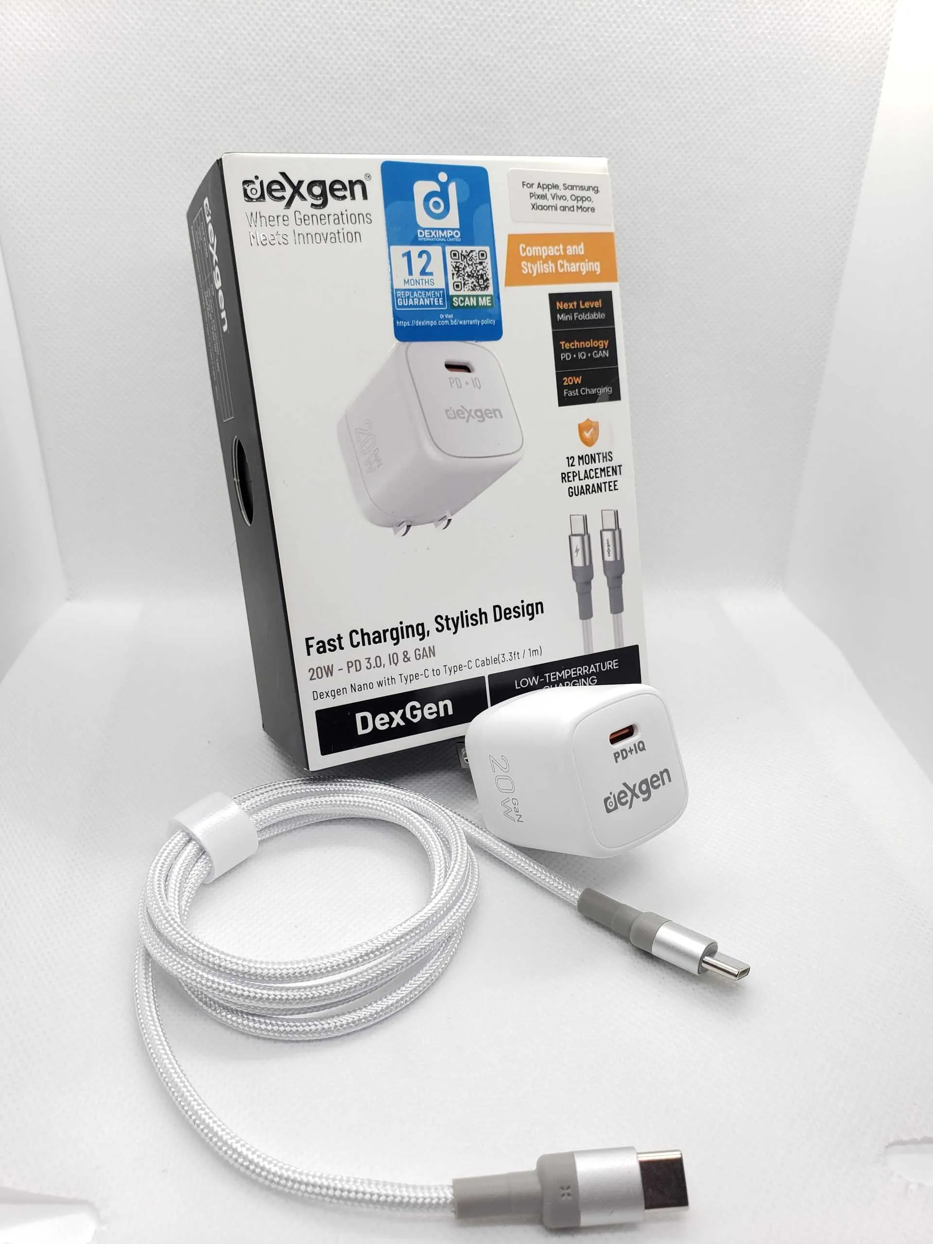 Dexgen Nano 20W Fast Charger 2