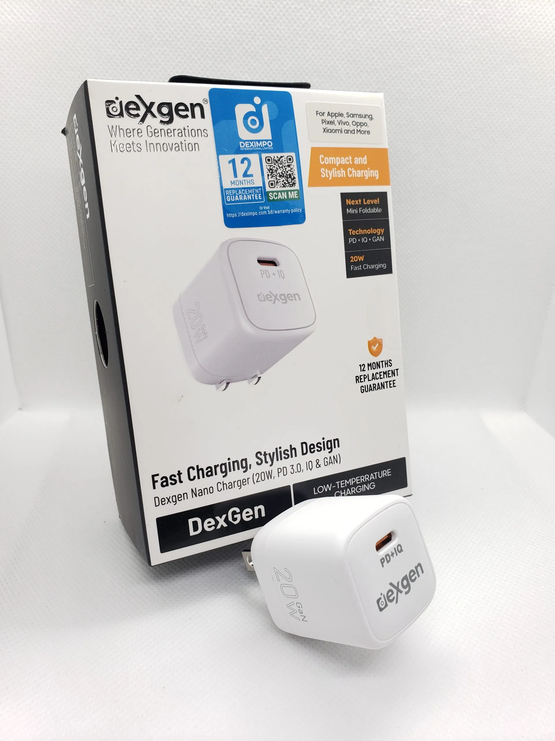 Dexgen Nano 20W Fast Charger 3