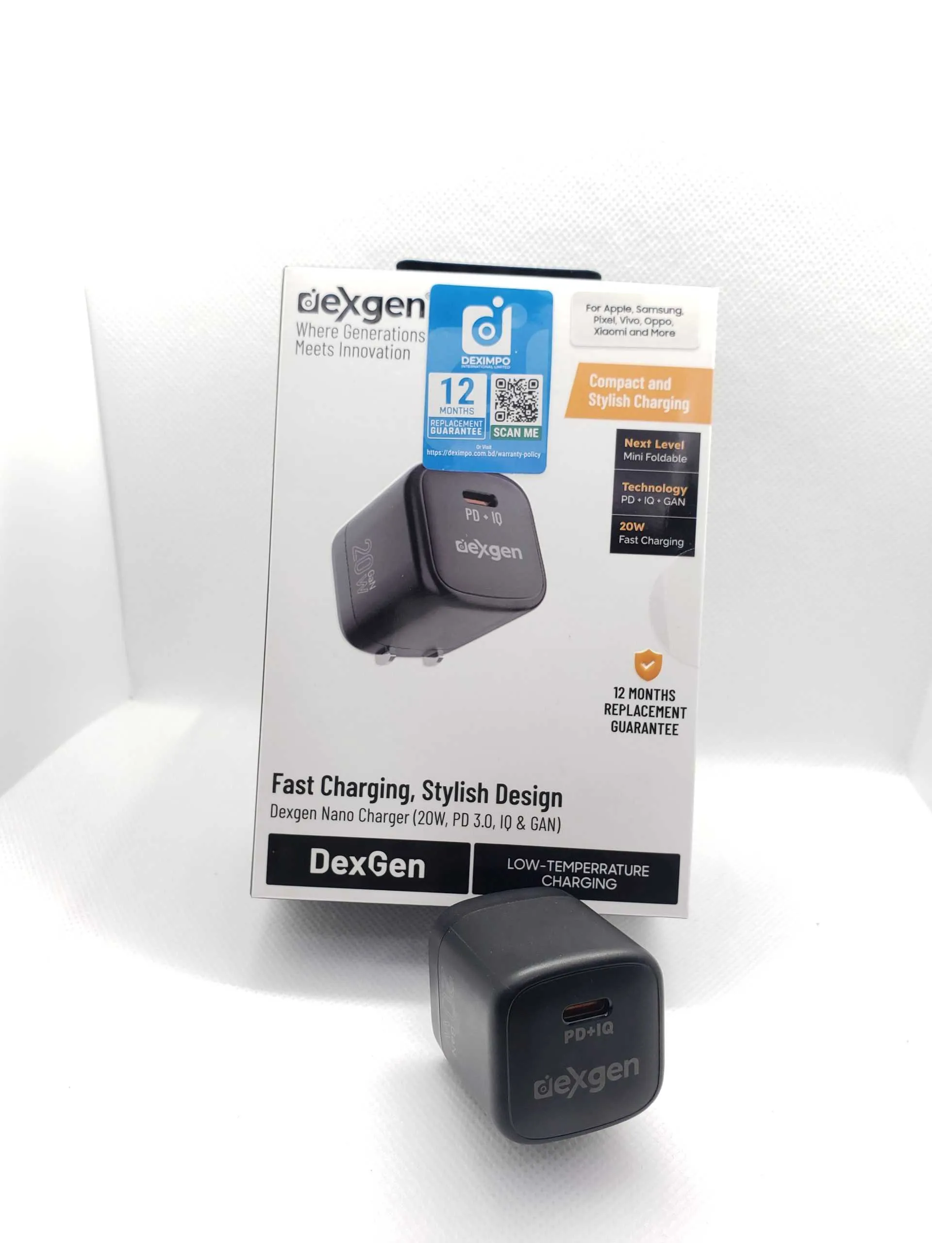 Dexgen Nano 20W Fast Charger 4