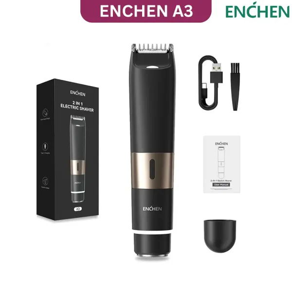 ENCHEN A3 2 In 1 Electric Shaver & Body Trimmer