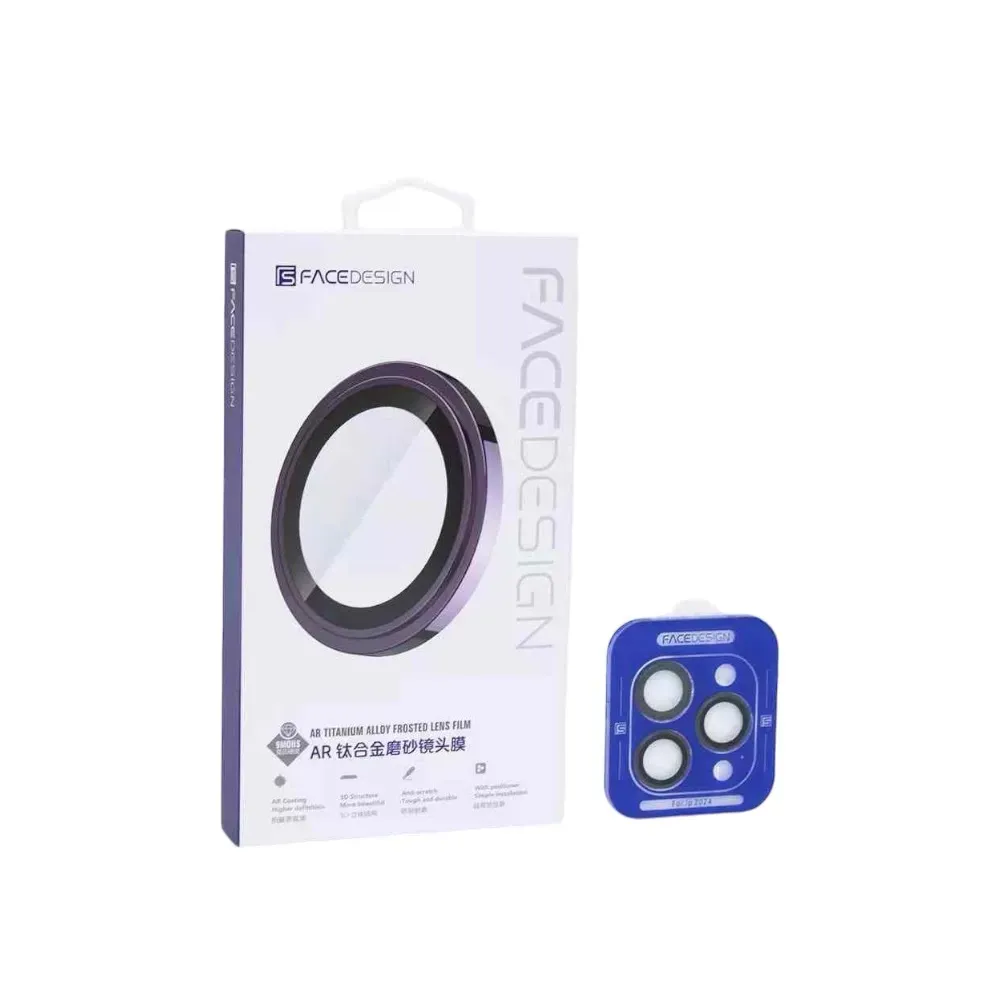 FaceDesign Camera Lens Protector for iPhone 16 Pro max  16 Pro (Desert Titanium) 1