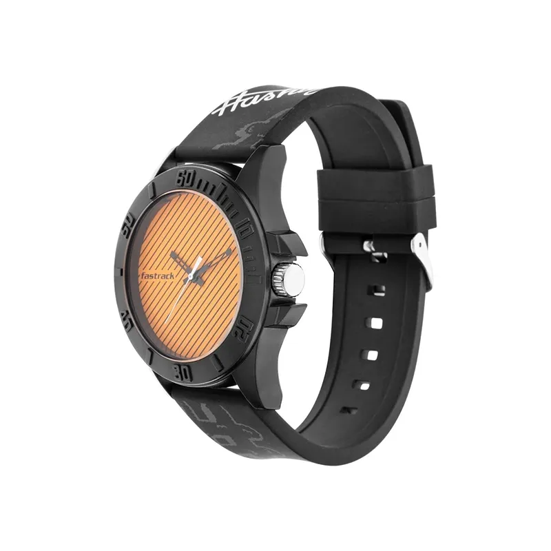 Fastrack Hashtag Quartz 68013PP03 Analog Silicone Strap Unisex Watch2 1931