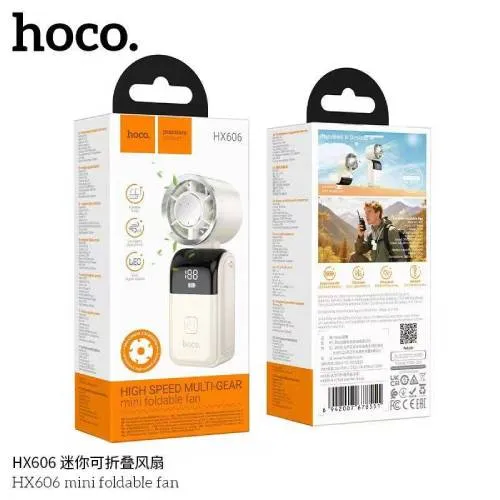 HOCO HX606 Foldable Mini Handheld Fan 2