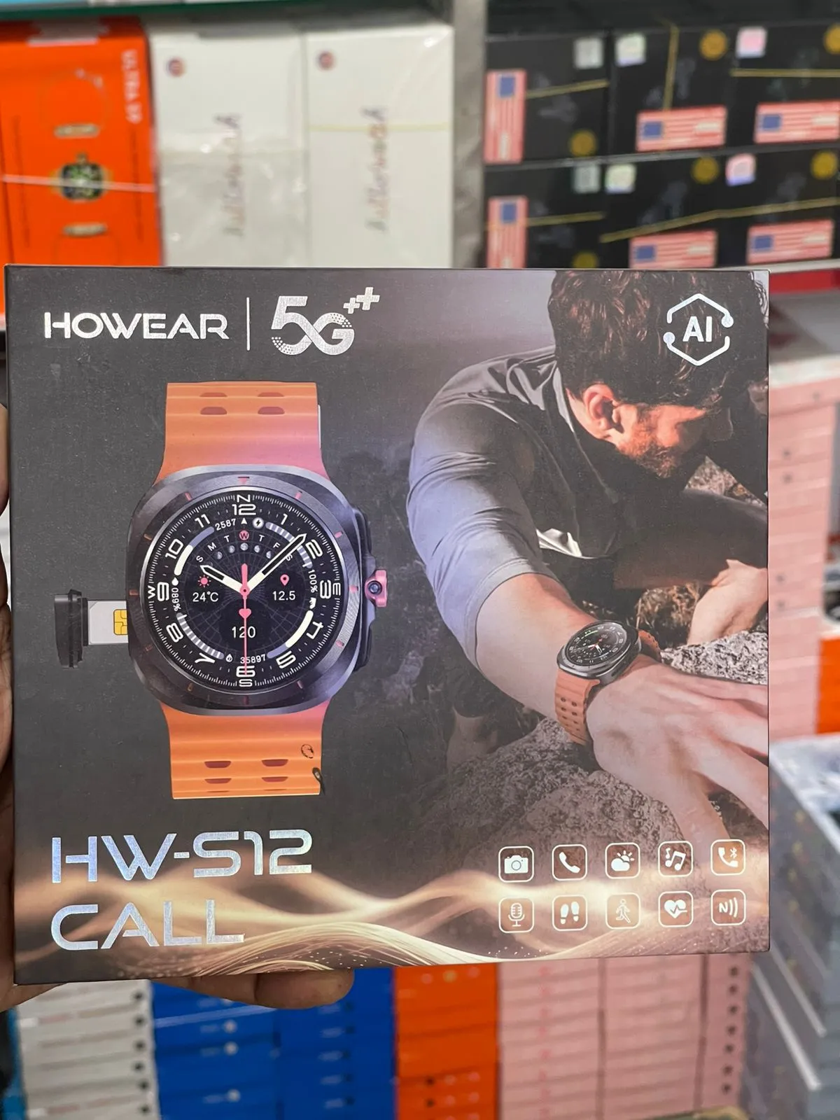 HOWEAR HW S12 Call Ultra 5G Smart watch 3