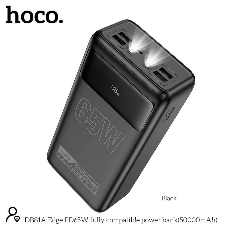 Hoco DB81A Apollo 50000mAh 65W Power Bank 1