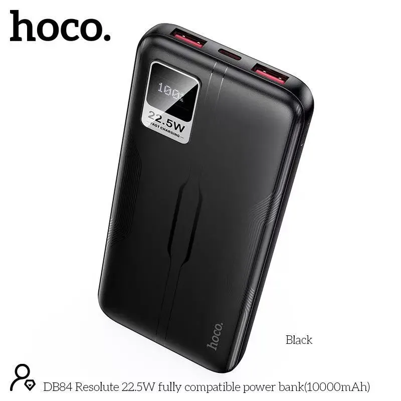 Hoco DB84 Resolute 22.5W 10000mAh Power Bank