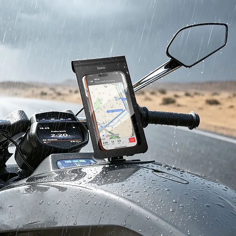 Hoco H110 Welle Waterproof Bike Phone Holder 2