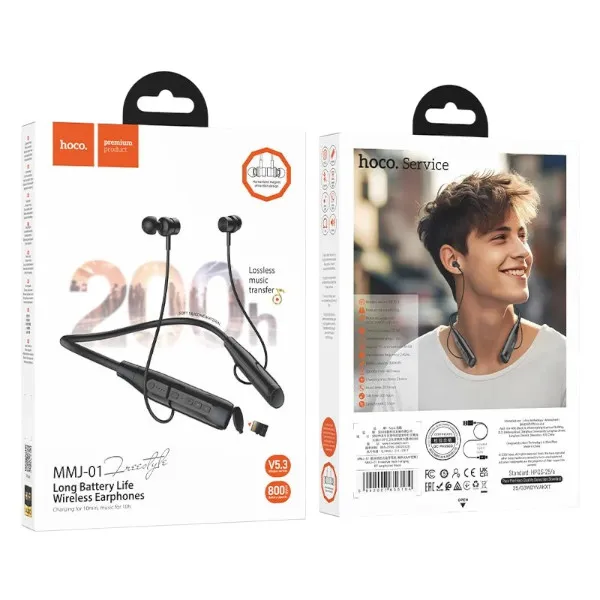 Hoco MMJ 01 Wireless Bluetooth Neckband box