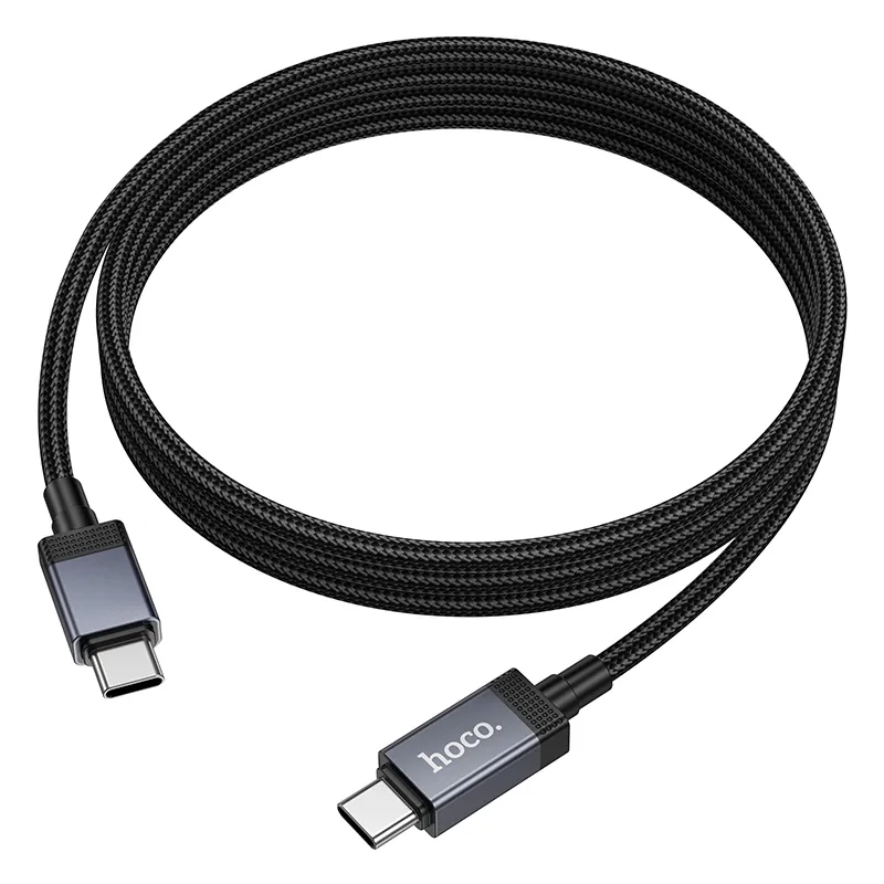 Hoco X118 Generous 60W Type C To Type C Cable With Real Time Power Display 4